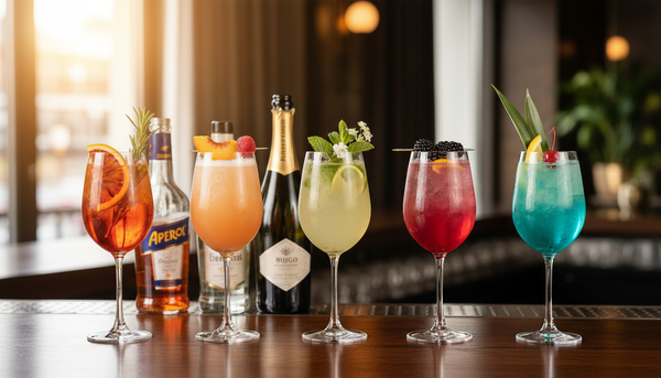 5 prosecco cocktails die je thuis maakt in 2 minuten