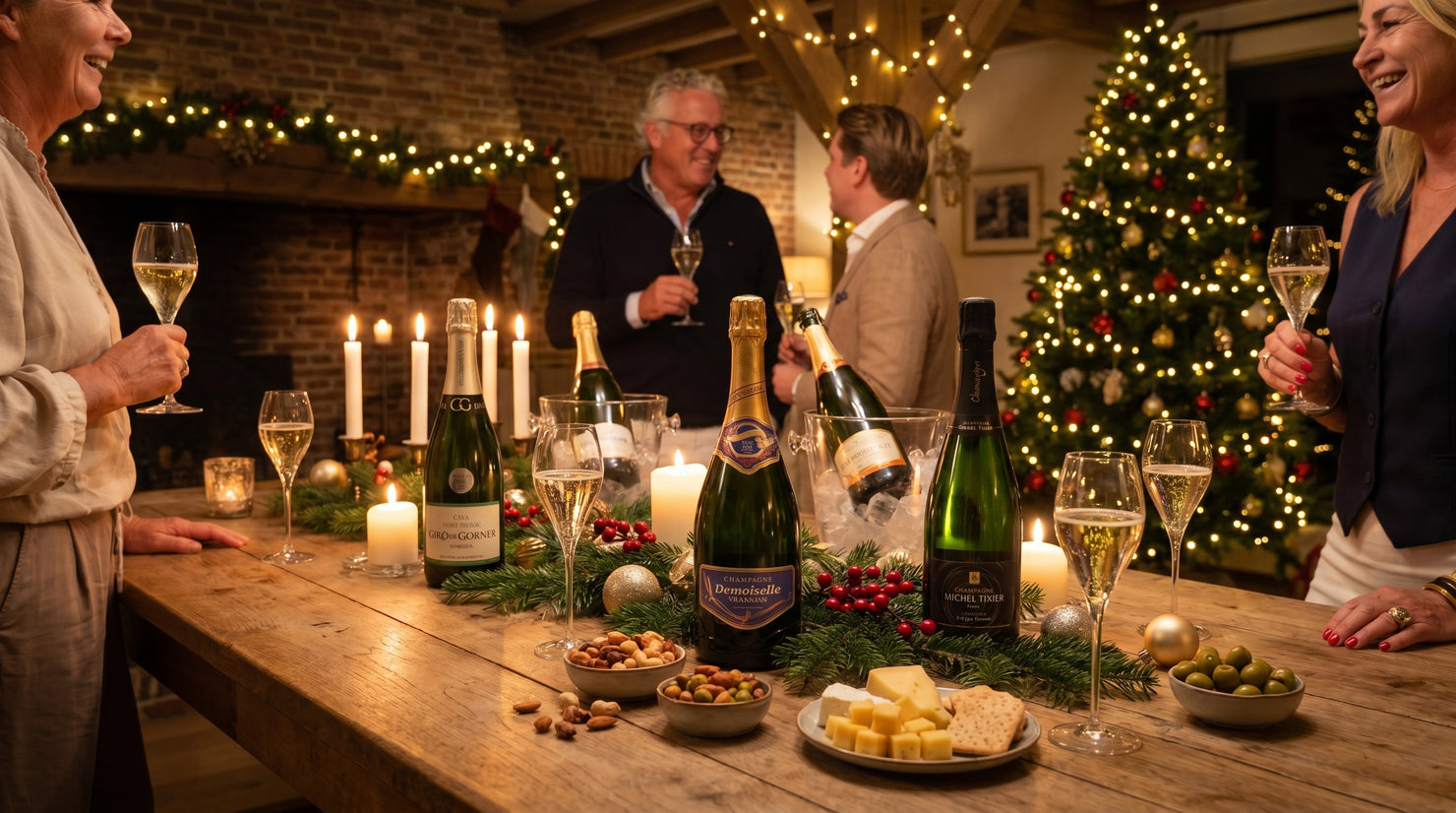 Kerstborrel proeverij
