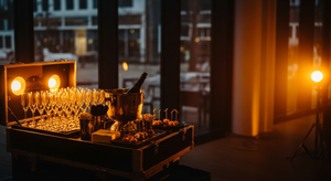 Bubbel proeverij op locatie